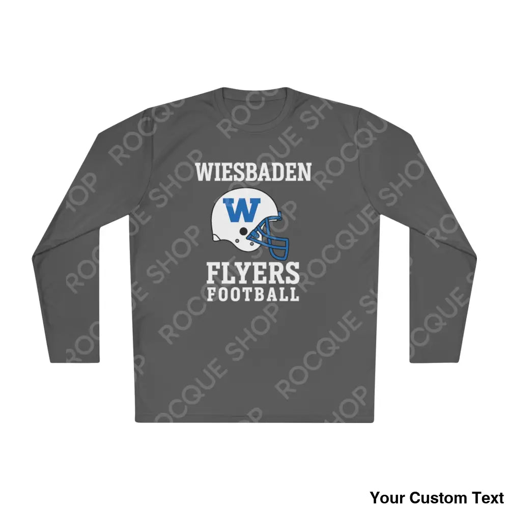 Wiesbaden Flyers Football Long Sleeve Tee Iron Grey / XS Long-sleeve