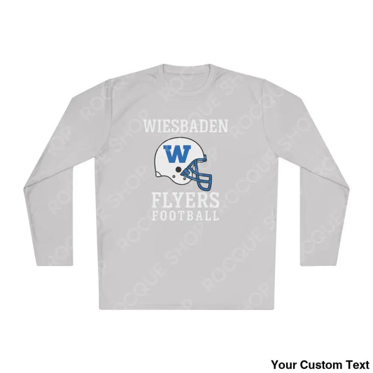 Wiesbaden Flyers Football Long Sleeve Tee Silver / XS Long-sleeve