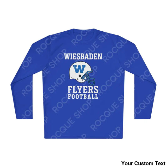 Wiesbaden Flyers Football Long Sleeve Tee True Royal / XS Long-sleeve