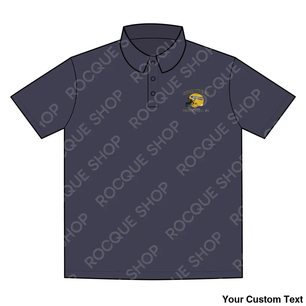 Zweibrucken Warriors Football Alumni Polo Shirt – Official Alumni Gear XS / True Navy T-Shirt