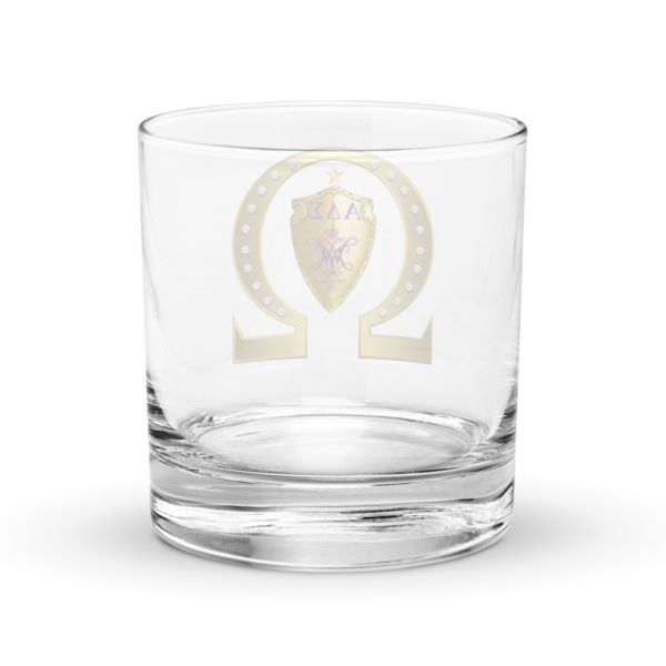 Alpha Delta Sigma Rocks glass - Image 4