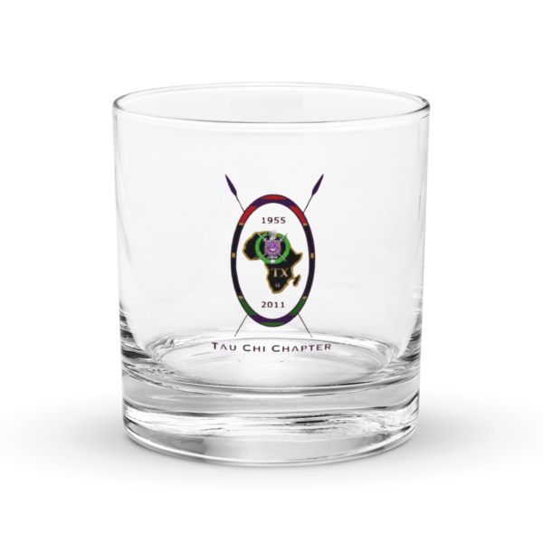 Tau Chi (Ghana Ques) Rocks glass