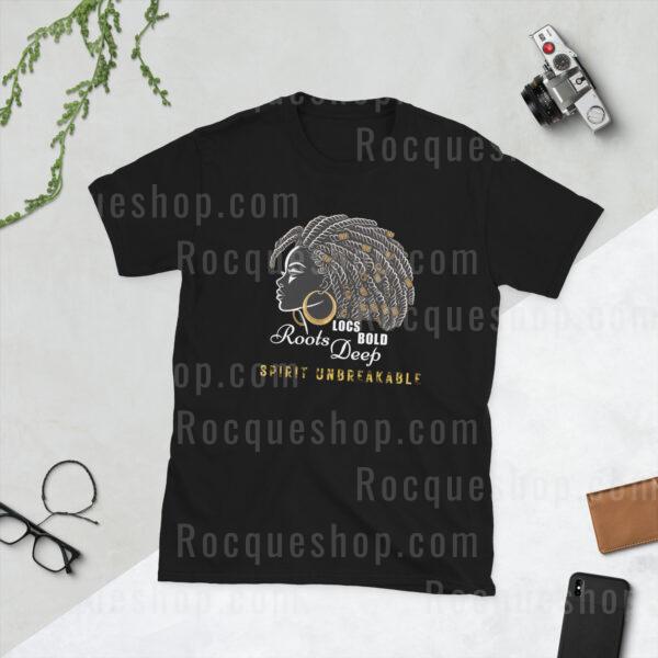 Short-Sleeve Unisex Locs BDU (Bold, Deep, Unbreakable) Tee - Image 6