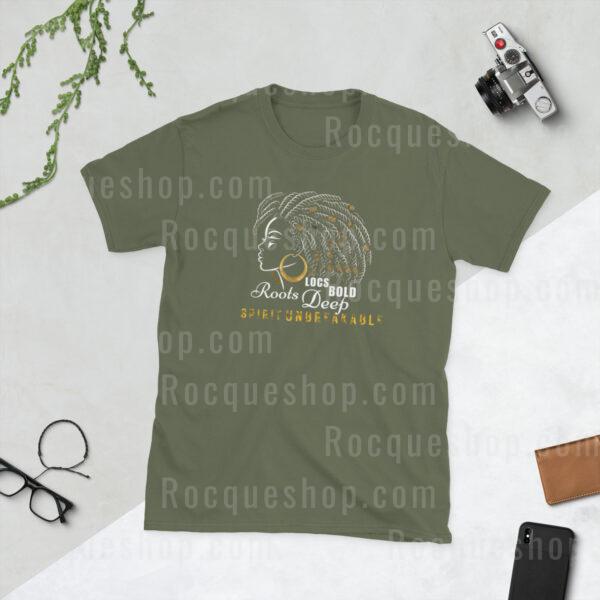 Short-Sleeve Unisex Locs BDU (Bold, Deep, Unbreakable) Tee - Image 5